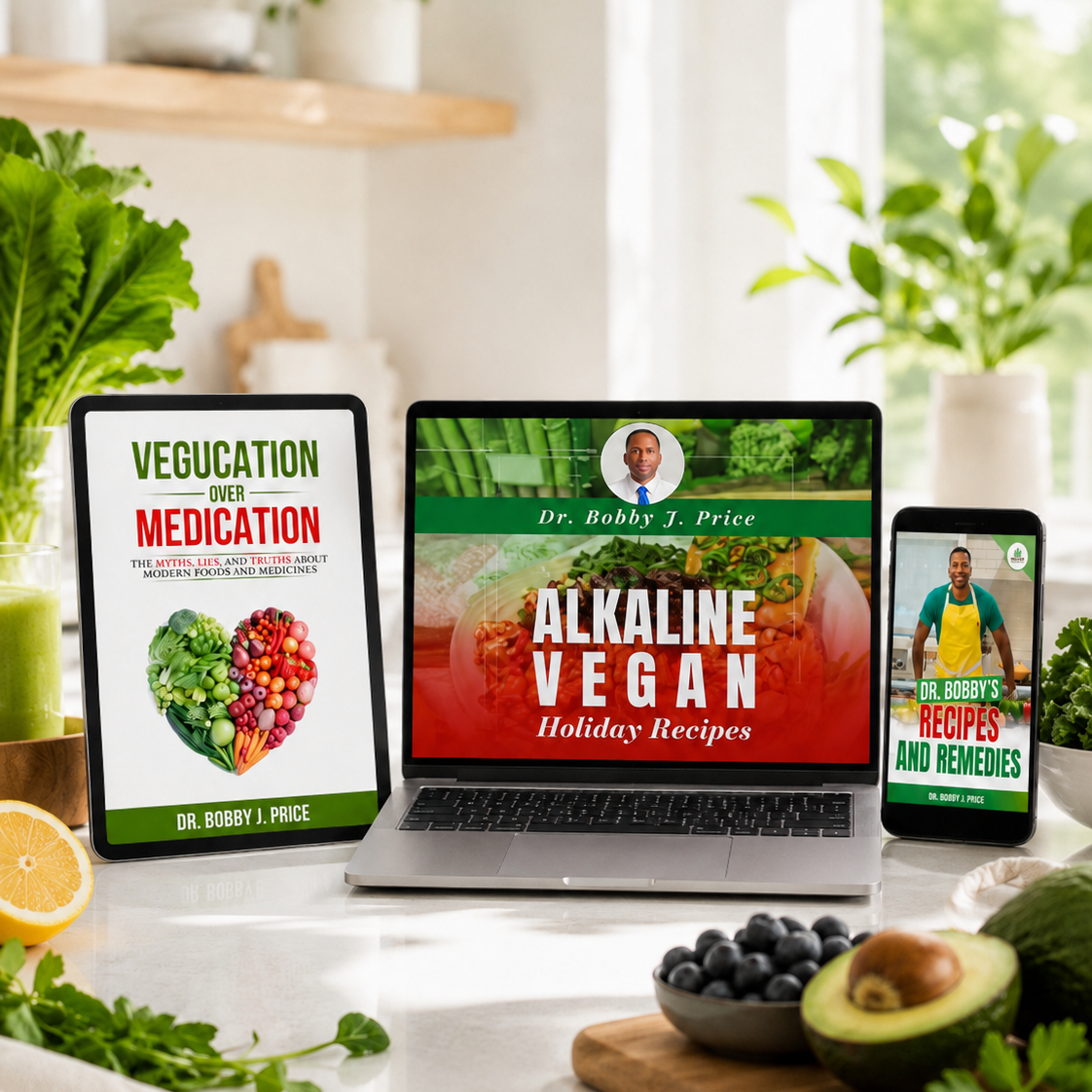 Alkaline Vegan Holiday Recipes eBook